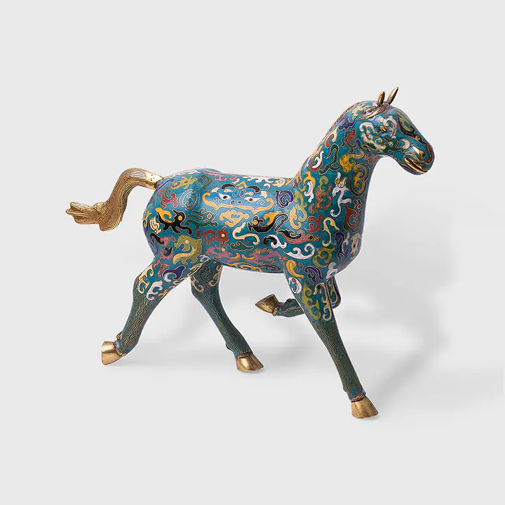 Running horse wooden - Master